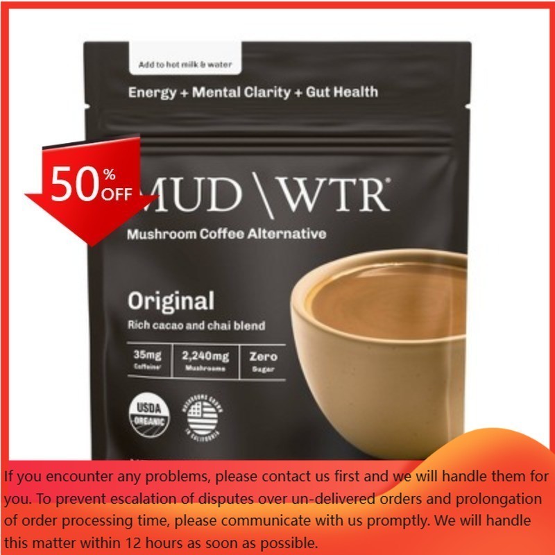 MUDWTR Organic Original Cacao Mushroom Coffee Alternative – 2.5oz