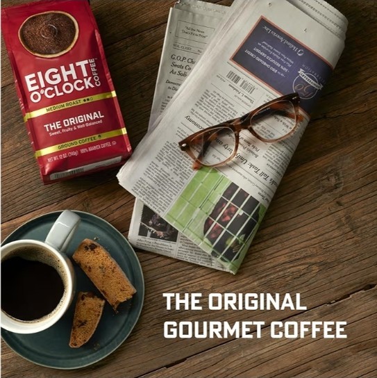 FAST SHIPPING Eight O’Clock Coffee 100% Colombian Peaks Whole Bean Medium Roast