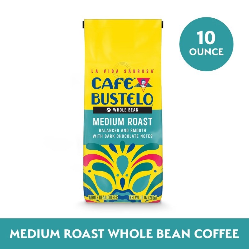 Medium Roast Whole Bean Coffee – 10oz