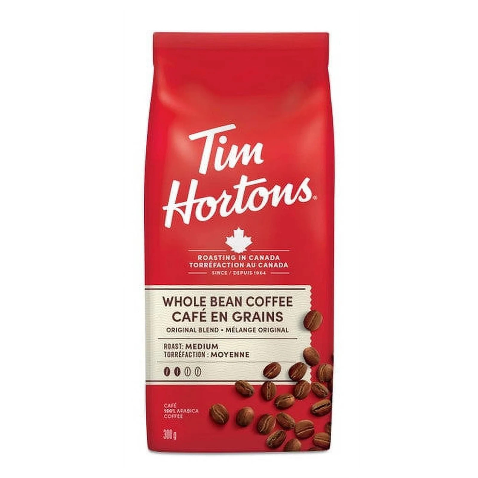 Tim Hortons Whole Bean Coffee, Original Blend, Medium Roast (32 oz.)