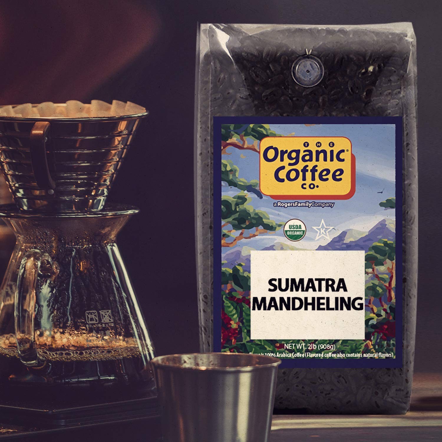 USDA Organic 2LB Sumatra Mandheling Coffee – Sustainably Sourced Gourmet Delight