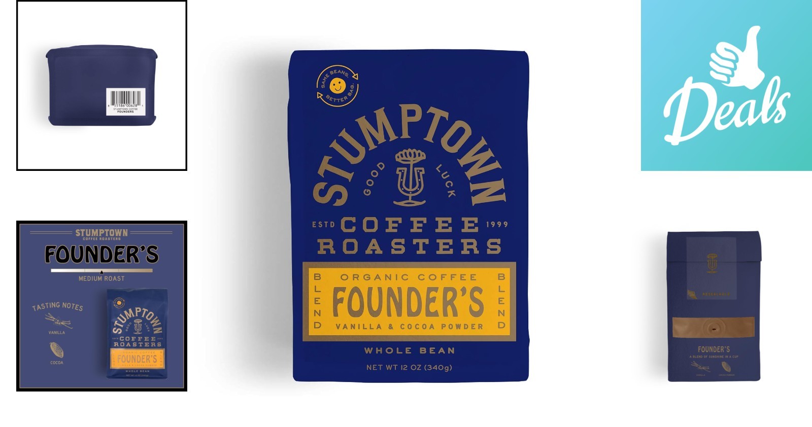 Explore 12 Oz of Stumptown Founder’s Blend – Organic Coffee with Cocoa & Vanilla