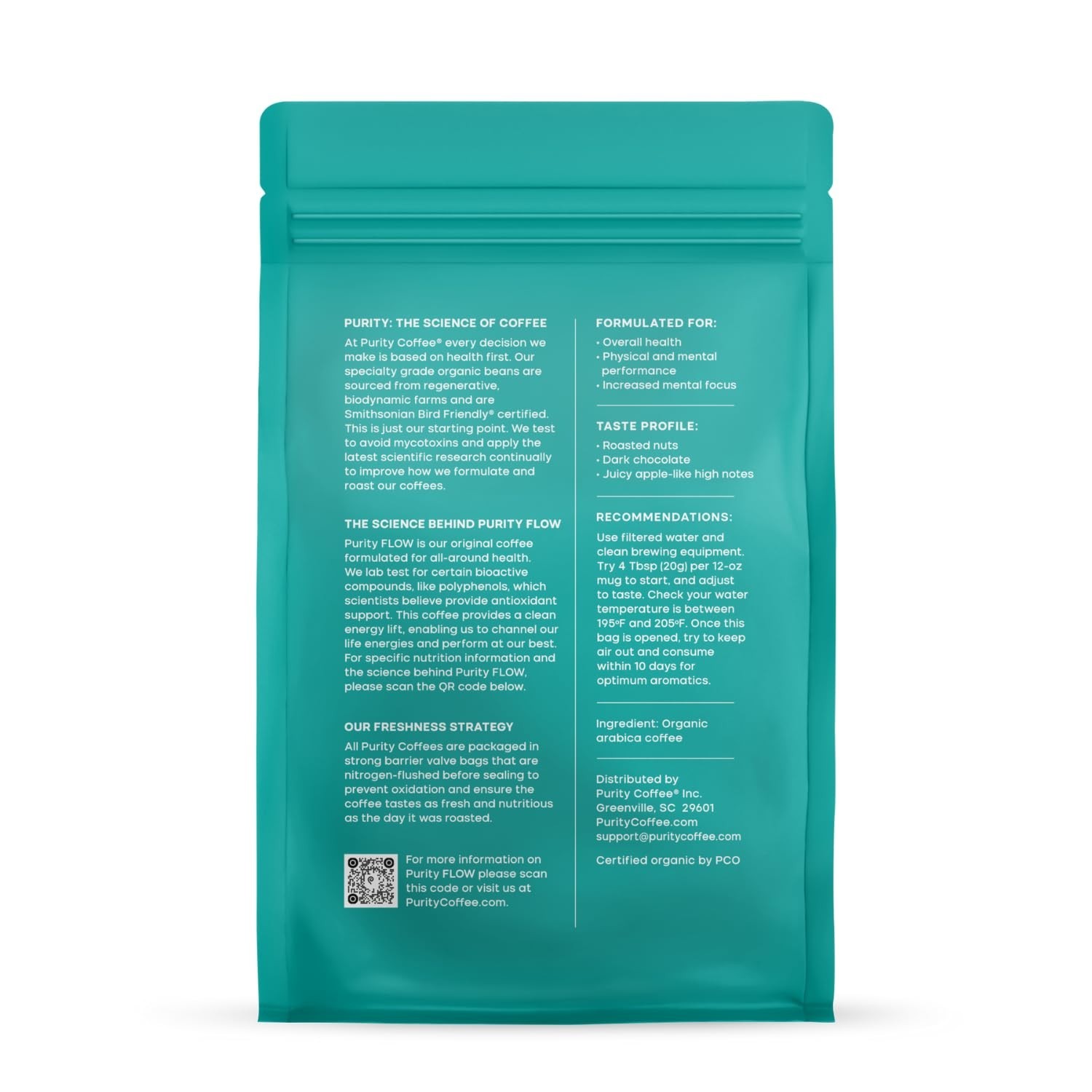 Medium Roast Whole Bean Coffee 12oz | Organic Arabica Blend | Specialty Grade, M