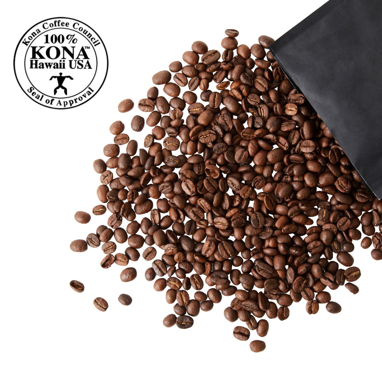 100% Hawaiian Kona Coffee • Extra Fancy • Roasted or Green – 2 lbs in 1 lb Bags