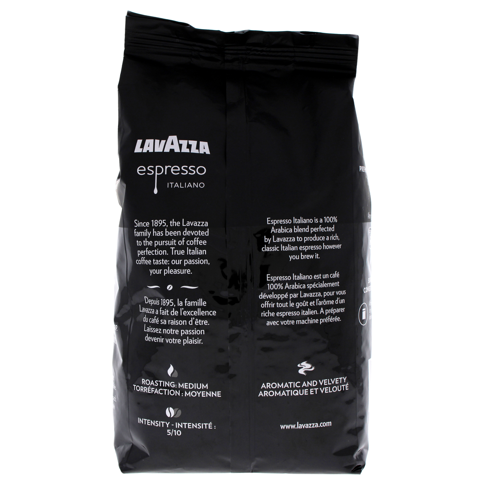 Caffe Espresso Italiano Medium Roast Whole Bean Coffee by Lavazza – 35.2 oz