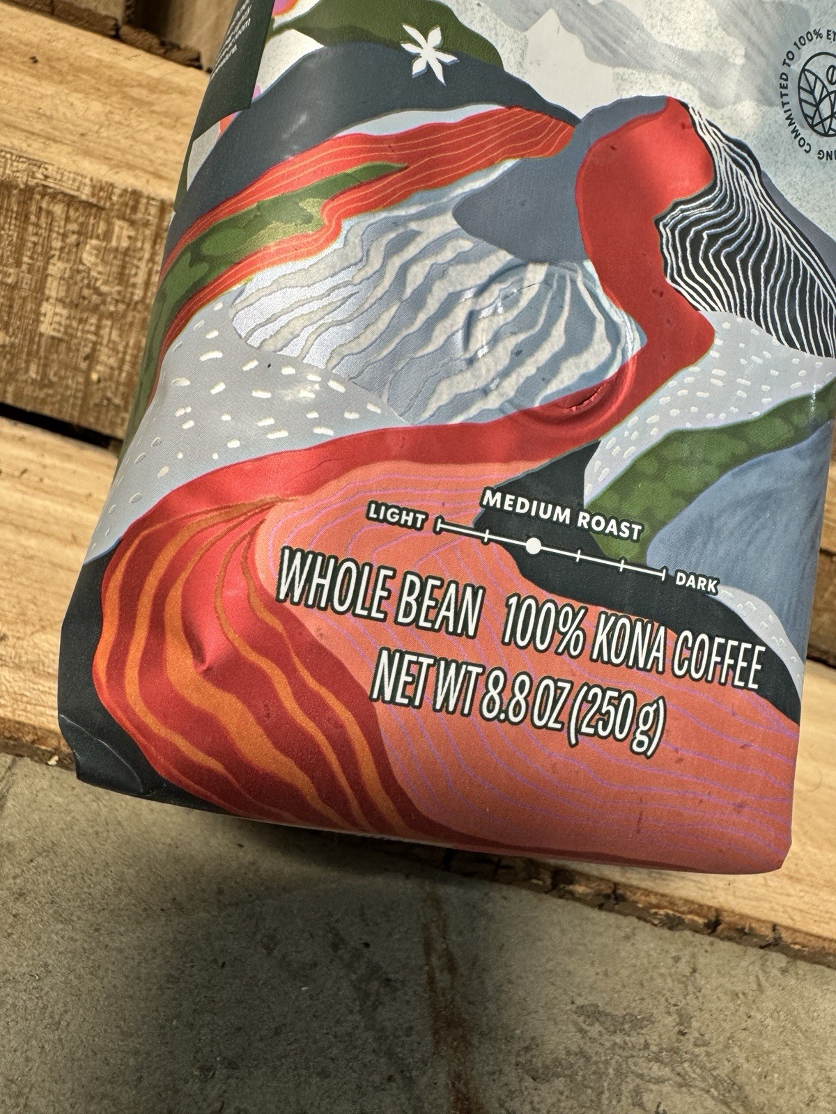 2025 Starbucks KONA Coffee Whole Bean 100% Kona Hawaii 8.8oz Bag Medium Roast