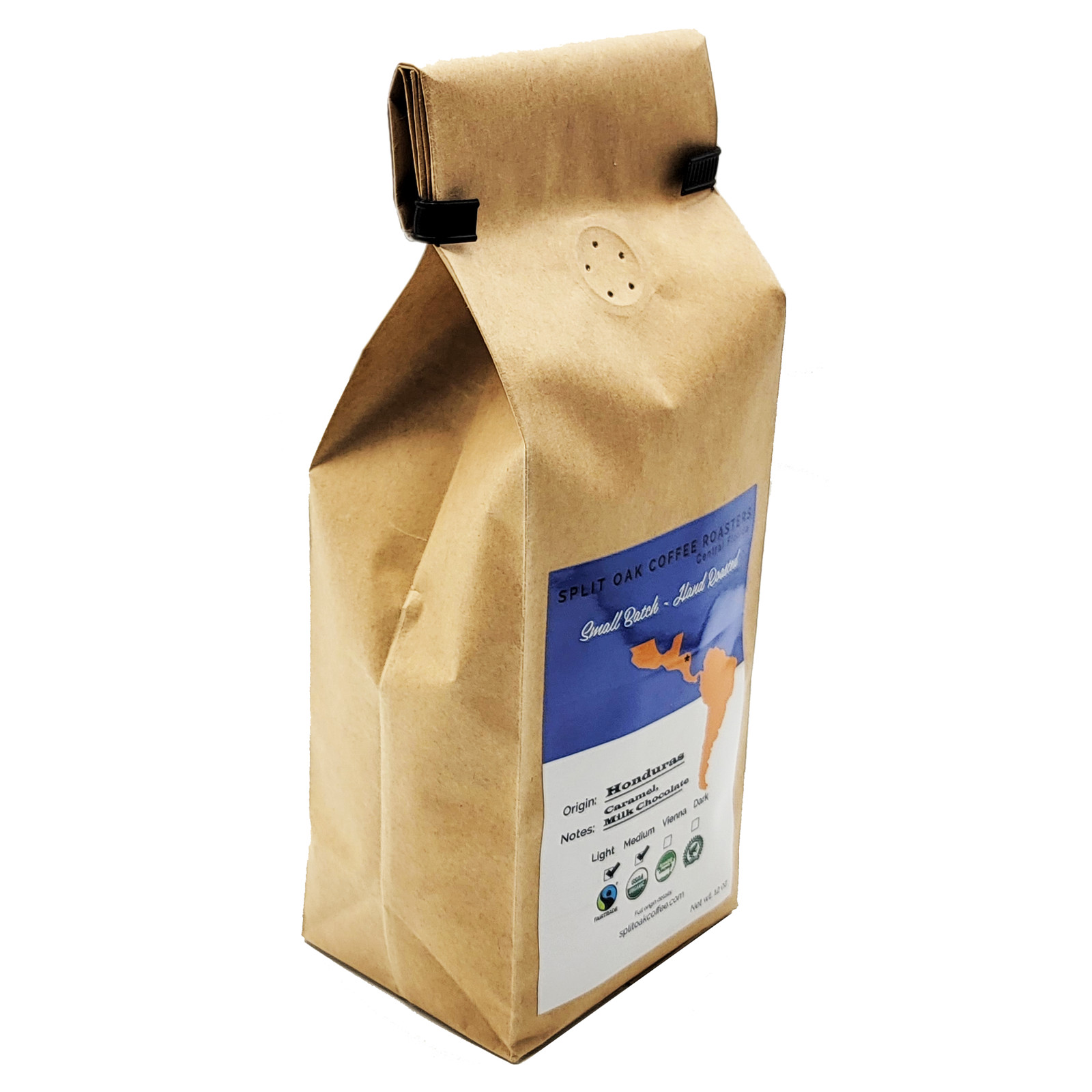 Organic Honduran Coffee Hand Roasted 12 Oz Whole Bean – Medium Roast