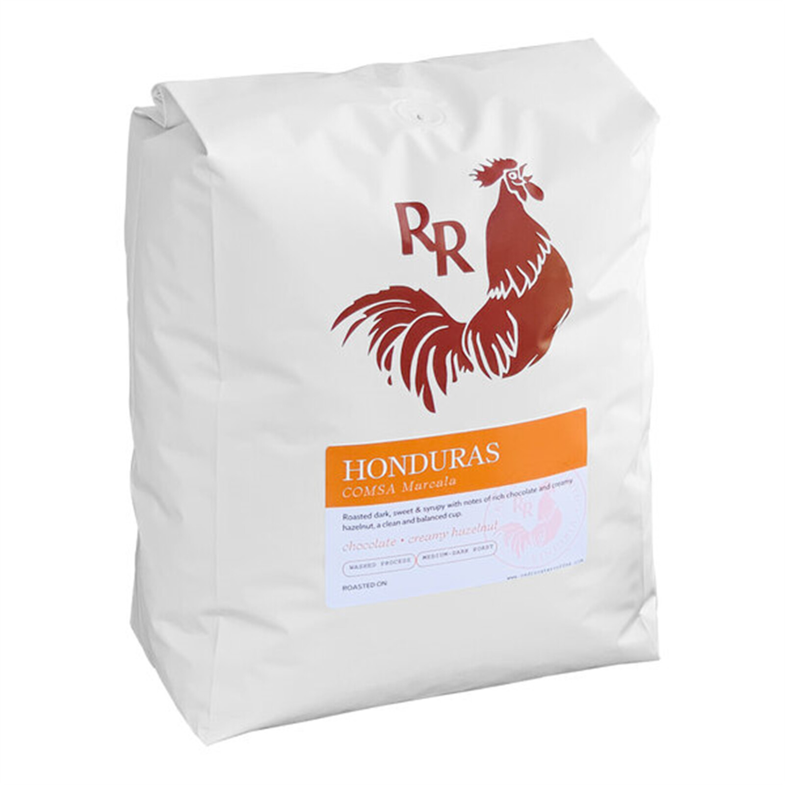 Red Rooster Honduras COMSA Marcala Whole Bean Coffee 5 lb. WS-110RRHOND5LB