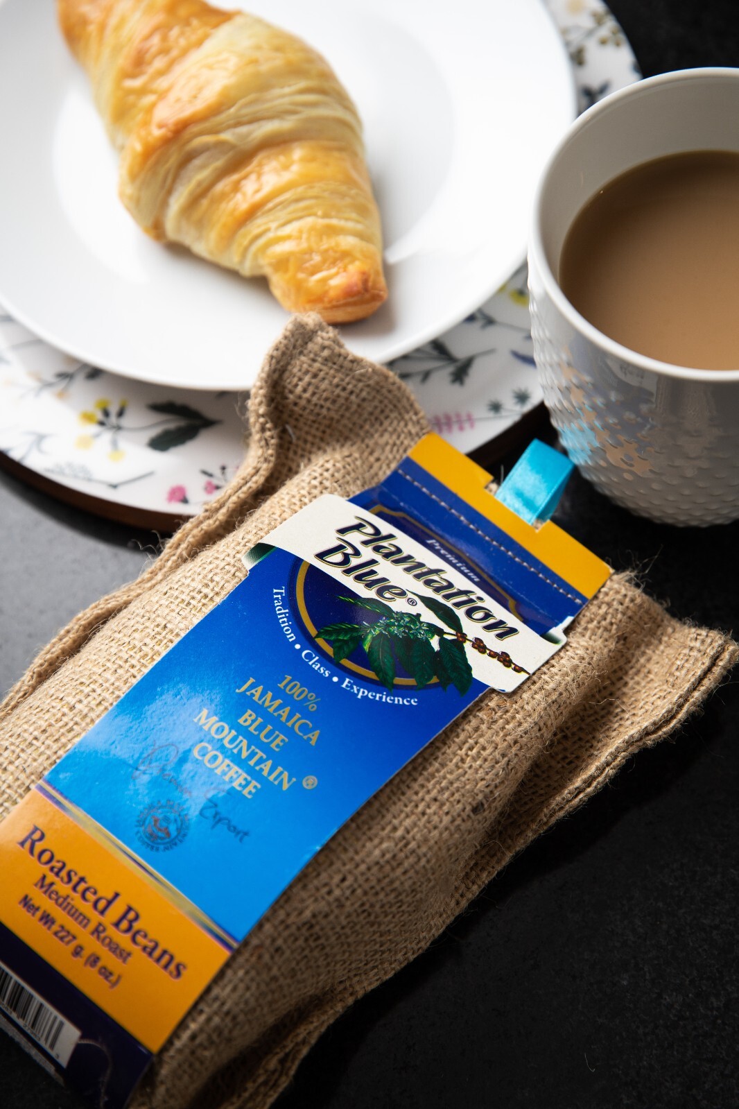 Plantation Blue 100% Jamaica Best Blue Mountain Coffee (8oz whole beans)