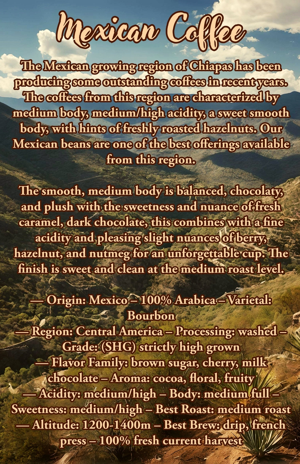 12 Oz Sumatra Mandheling Coffee | 100% Arabica Coffee Beans | Fresh Roasted