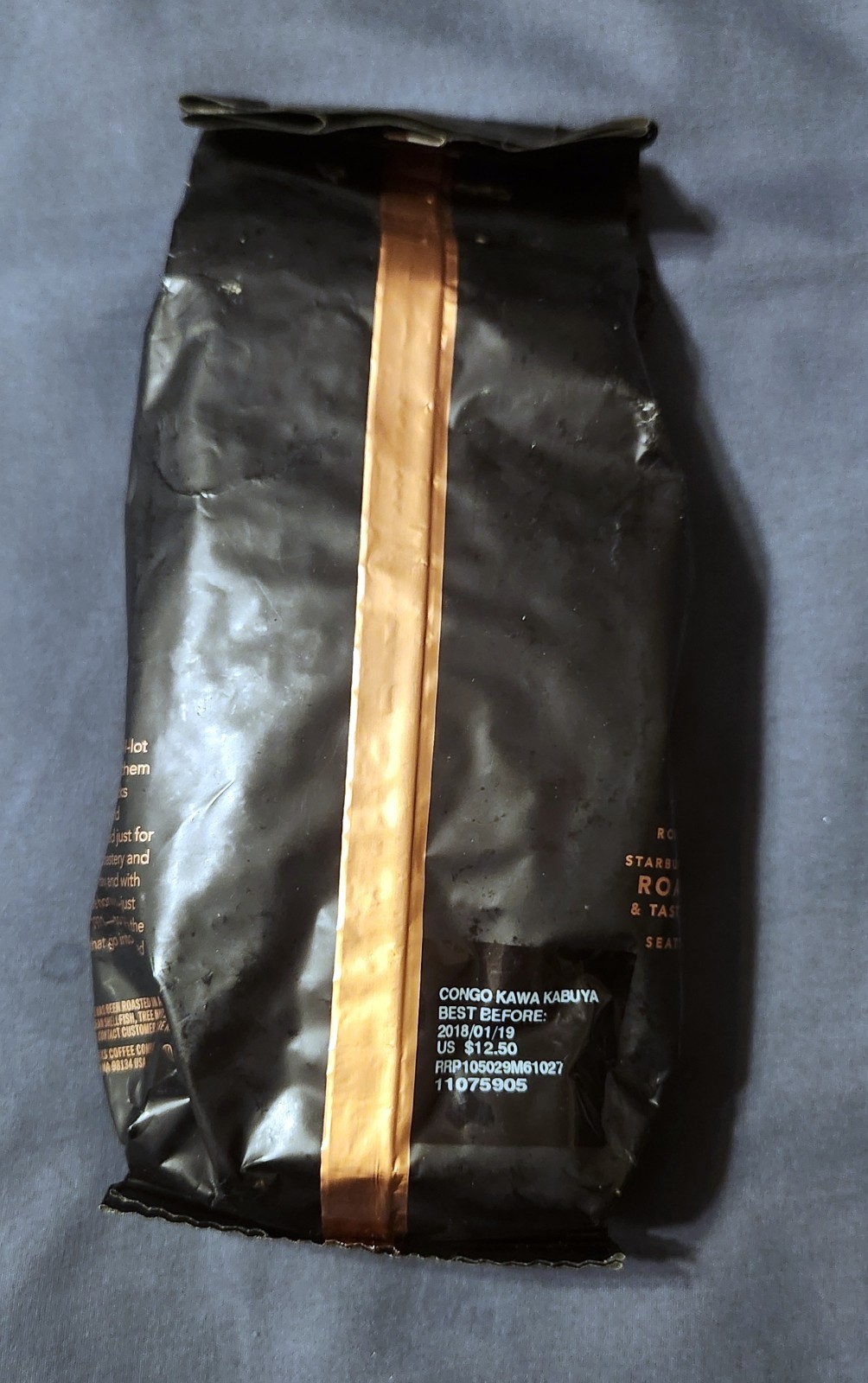 Starbucks Reserve Condo Kawa Kabuya Whole Bean Coffee RARE