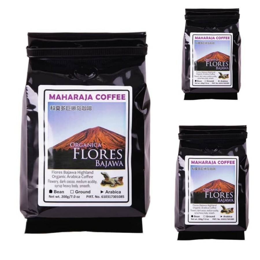 Fresh Roast Flores Bajawa Sangrai Maharaja Coffee 200g Indonesian Products