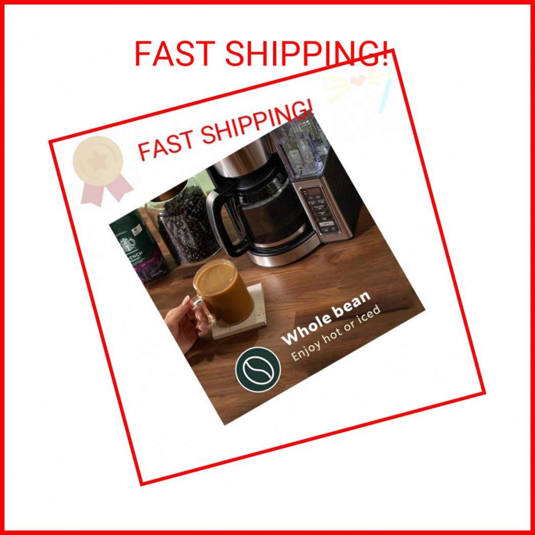 Starbucks Whole Coffee Beans, Medium Roast Hot or Iced Coffee, Pike Place Roast,