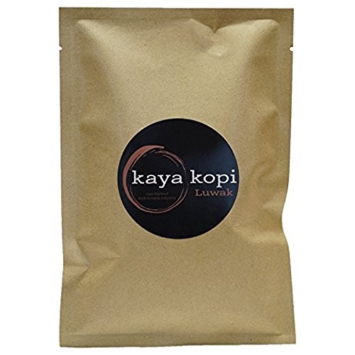 Kaya Kopi Premium Luwak From Indonesia Wild Palm 0.88 Ounce (Pack of 1)
