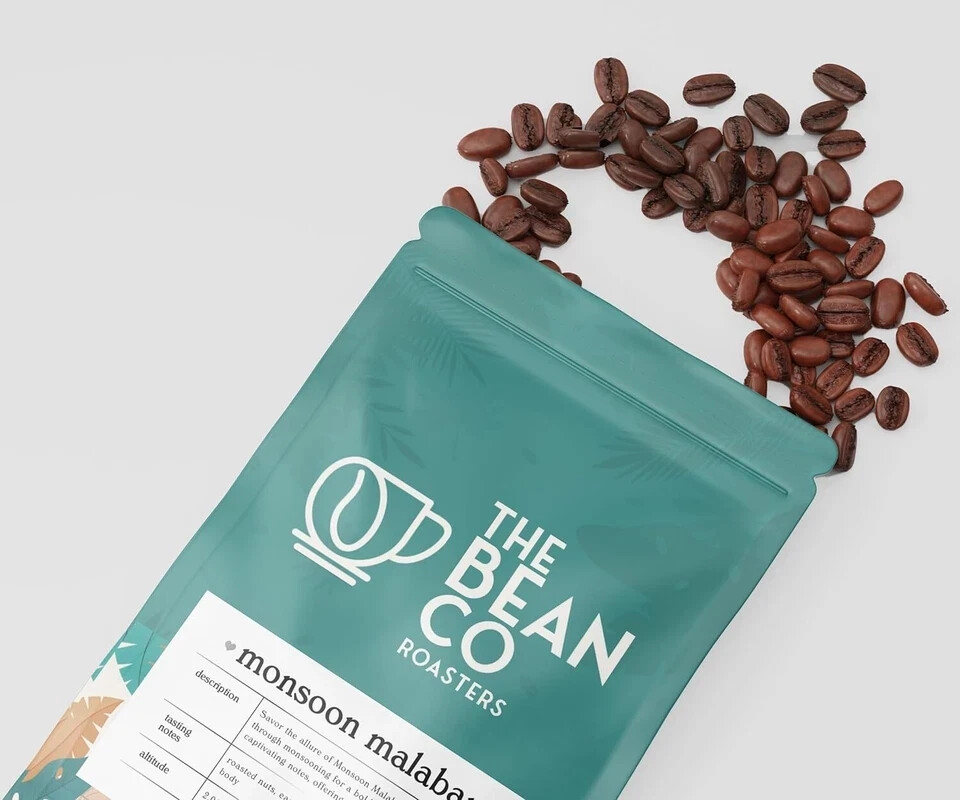 THE BEAN CO Monsoon Malabar AA 250g Free Shipping World Wide
