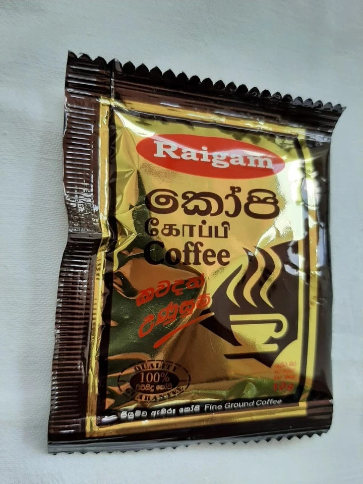 Black Coffee powder Raigam Ceylon Natural Pure High Quality Drink Brand New 10g