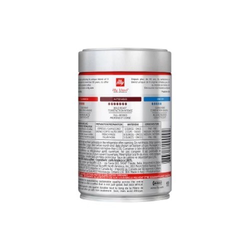 Illy Classico Medium Roast Whole Bean Coffee – 8.8oz