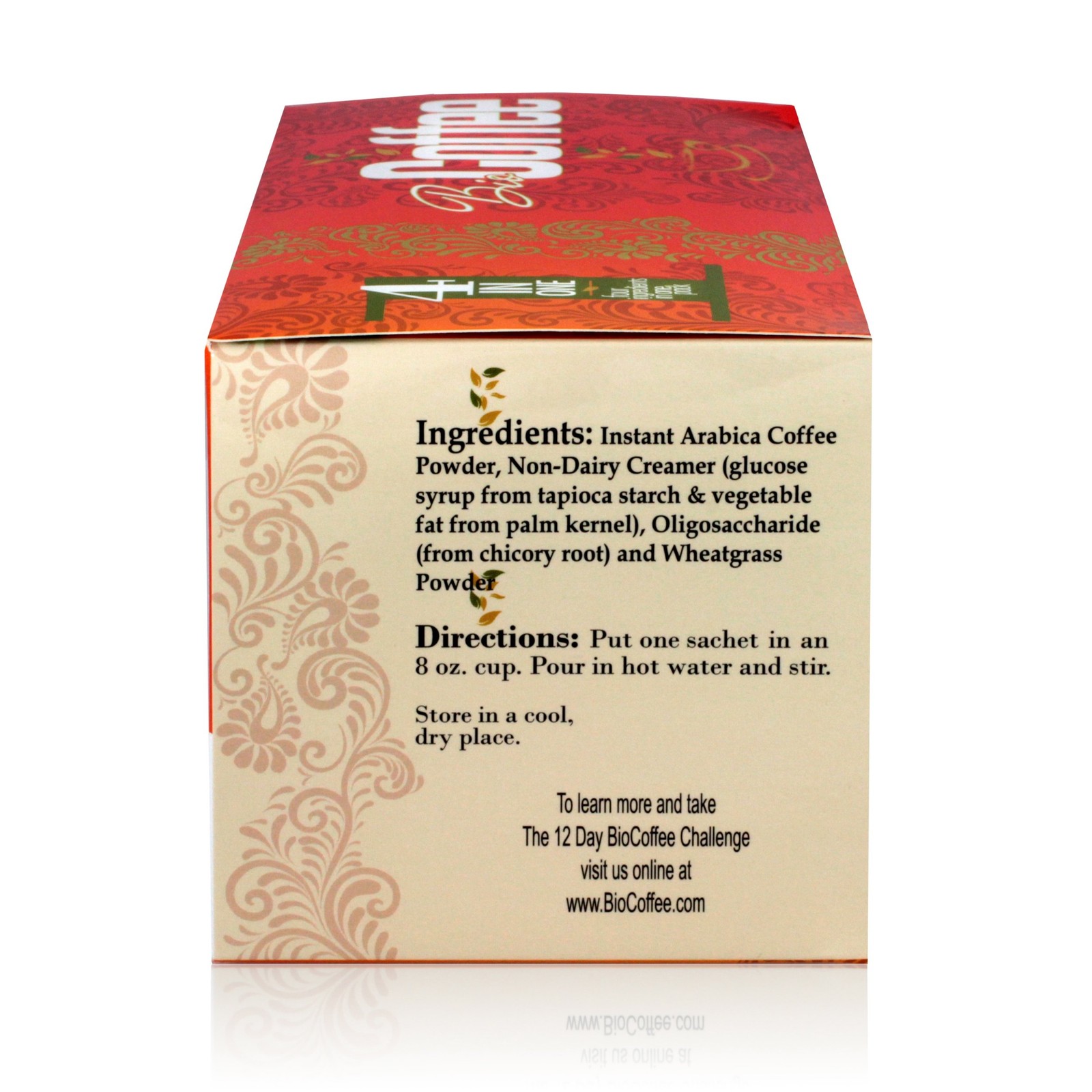 – First Organic Instant Non-dairy Alkaline Coffee (1 Box)
