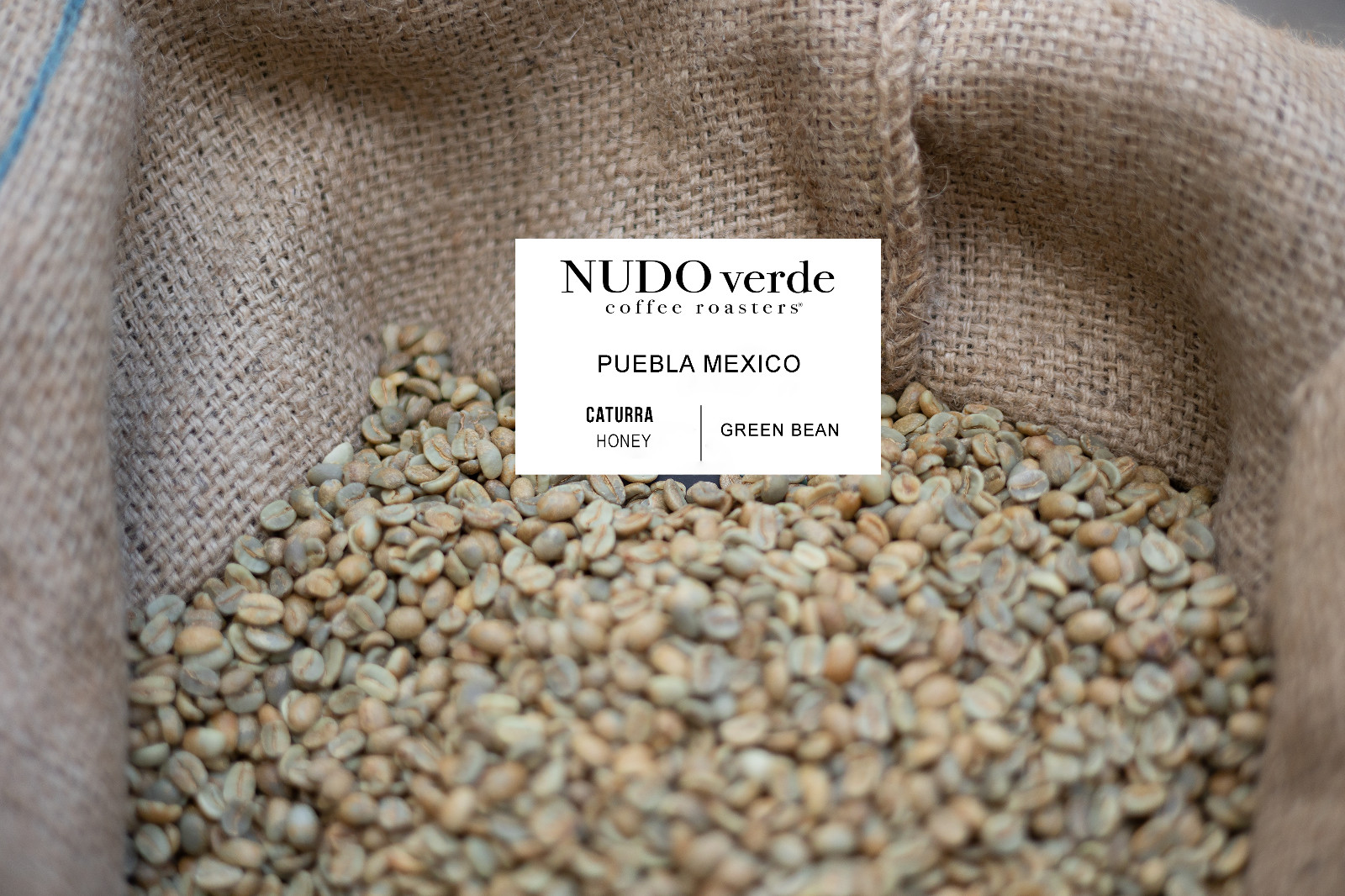 MEXICAN PUEBLA (UNROASTED GREEN CATURRA/HONEY COFFEE BEANS – Order 1 to 20 lbs
