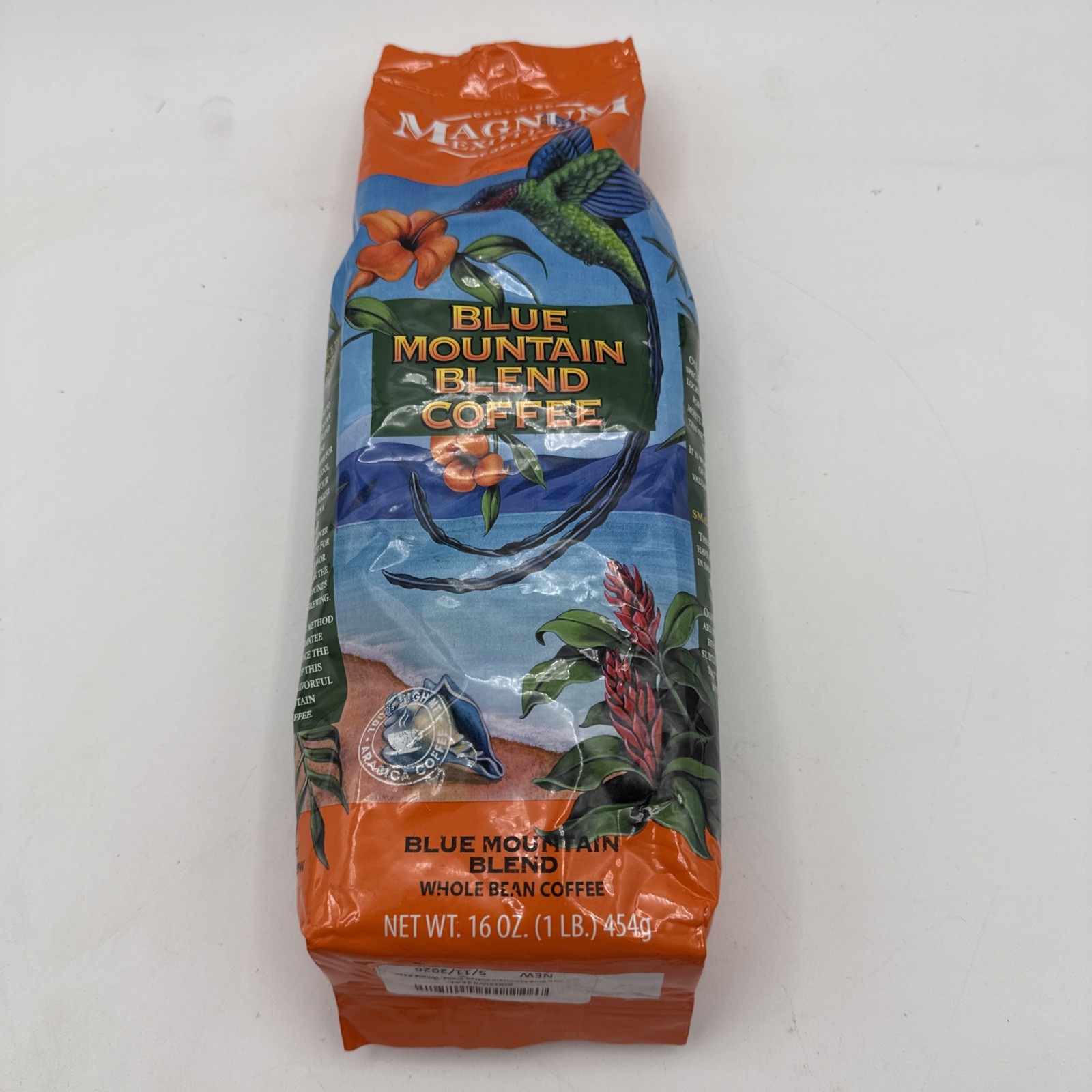 Magnum Exotics Blue Mountain Blend Coffee Whole Bean Coffee