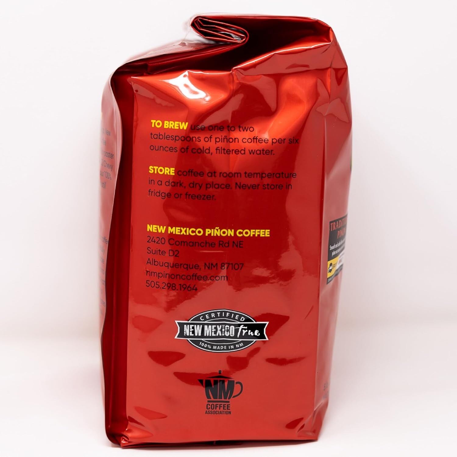 2 lbs Whole Bean Medium Roast Coffee – Natural Traditional Piñon Taste
