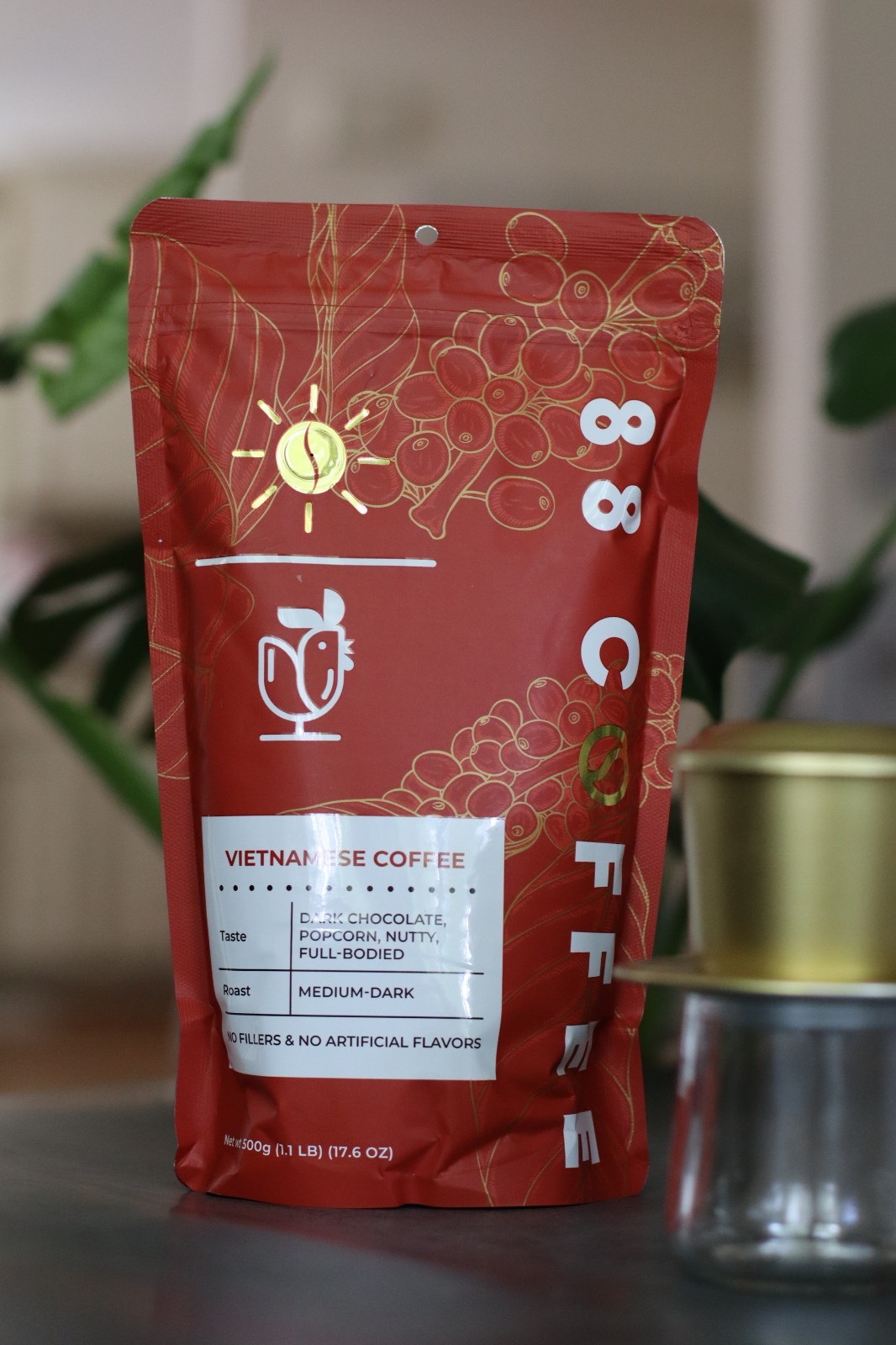 100% Vietnamese Robusta Ground Coffee
