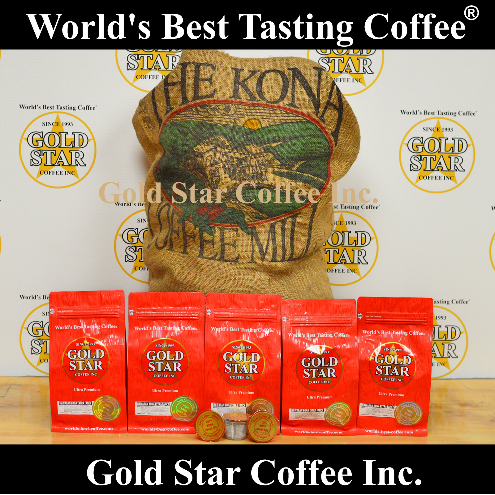 World’s Best Tasting Keurig K-Cup – Hawaii Kona Fancy Coffee from Gold Star