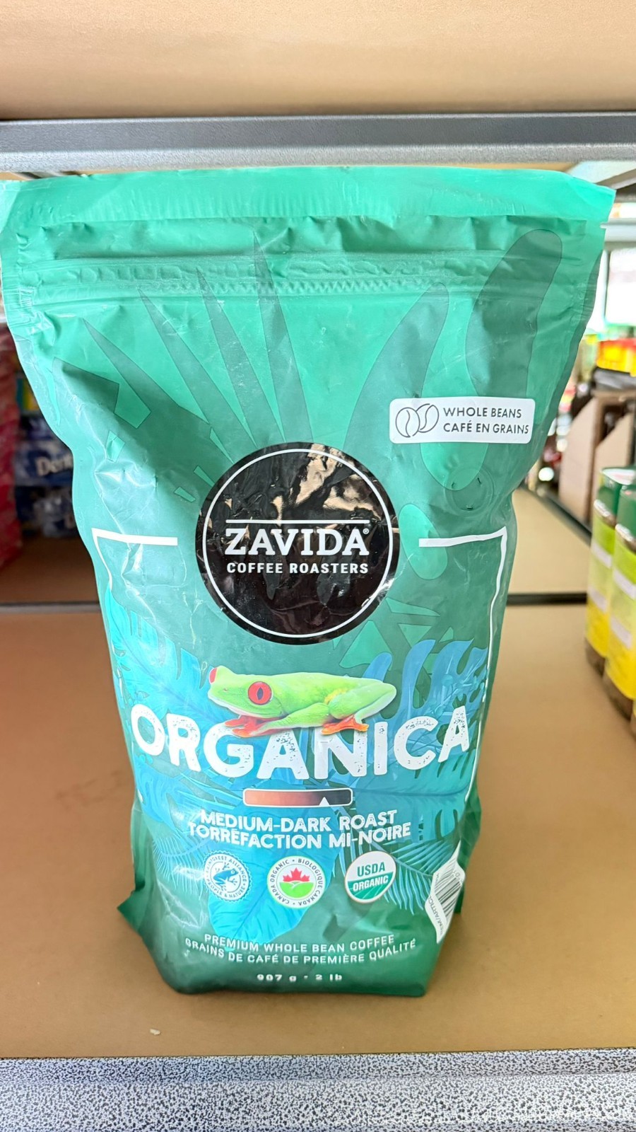 Zavida Coffee Whole Beans, 2 pounds (Organica) – FREE SHIPPING