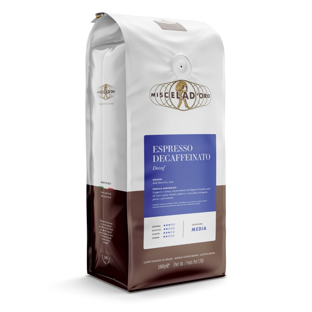 Miscela D’Oro Decaffeinated Espresso Beans – 2.2 lb