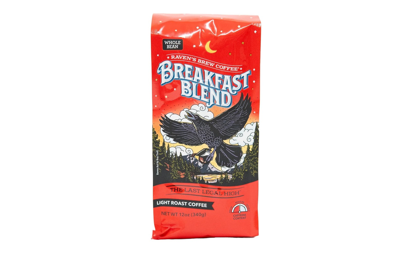 Light Roast Whole Bean – Breakfast Blend 12oz