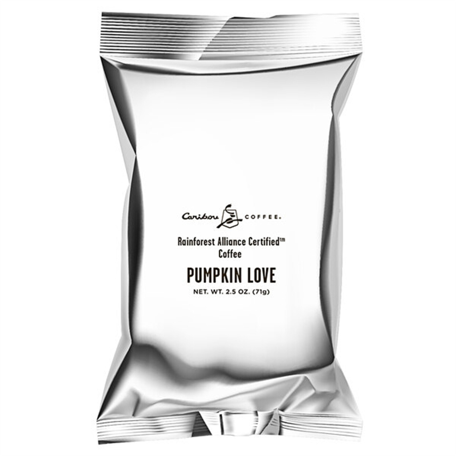 Caribou Coffee 2.5 oz. Pumpkin Love Flavored Coffee Packet – 18/Pieces