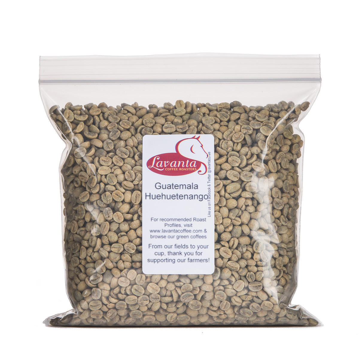 Lavanta Coffee Guatemala Huehuetenango Arabica Green or Roasted Coffee