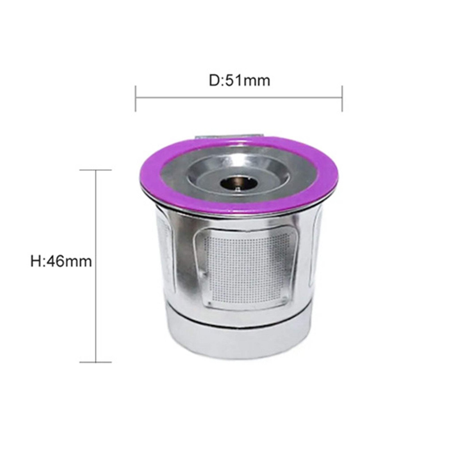 Reusable K Cup Stainless Steel for Keurig 1.0 2.0 non disposable Coffee Filter