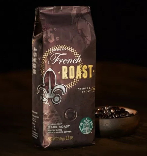 〈Starbucks Japan〉FRENCH ROAST whole bean coffee 8.8oz 250g