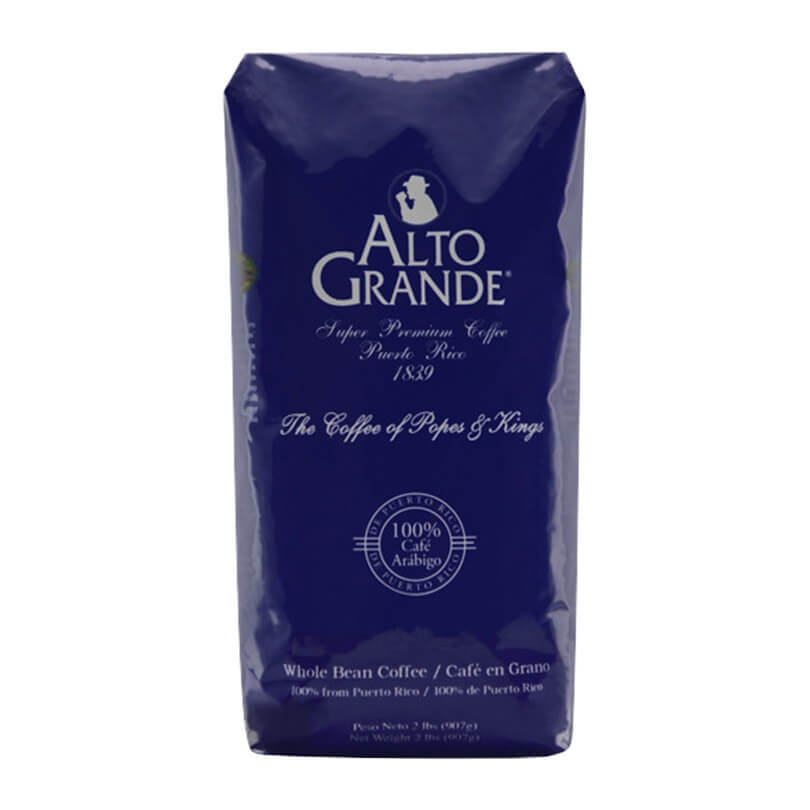 Alto Grande Coffee Grano (Whole Bean) 2 lb.