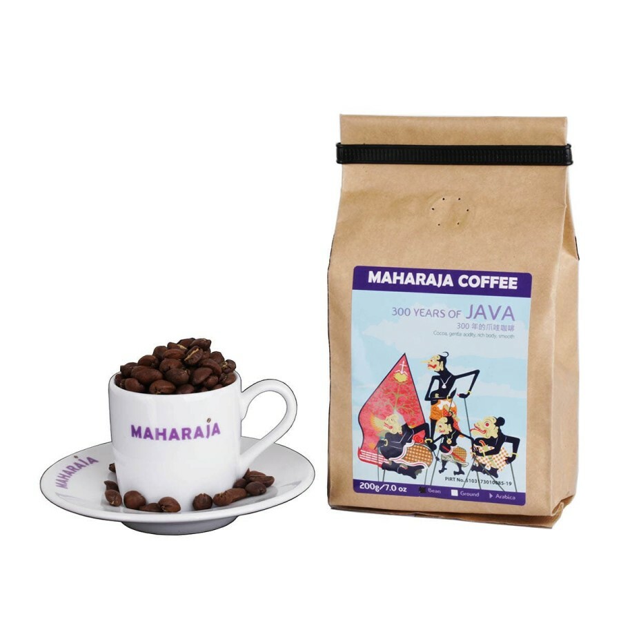 MAHARAJA FRESH ROAST ARABICA COFFEE 300 YEAR JAVA 200g FREE SHIPPING US FREE TAX