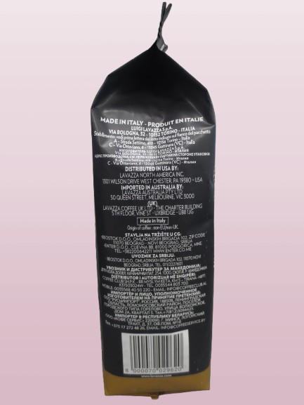 LAVAZZA AROMA TOP 100% ARABICA ROASTED COFFEE BEANS 35.2 OZ NWOB.