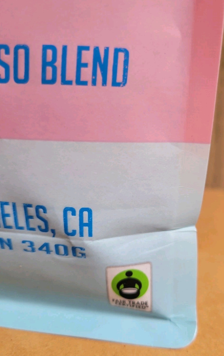 BEACH CITY COFFEE Dawn Patrol Espresso Blend Whole Bean Dark Roast 12oz/340g Bag