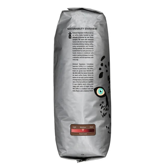 2-Pack Kirkland Signature Colombian Supremo Coffee, Whole Bean, 3 lbs