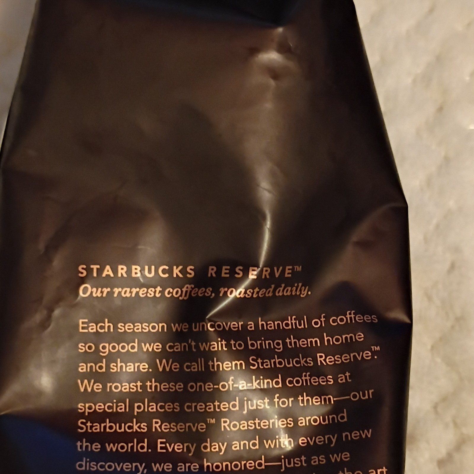 Starbucks Reserve Rwanda Sholi Kundwa Light Roast Coffee Beans, Golden Currant