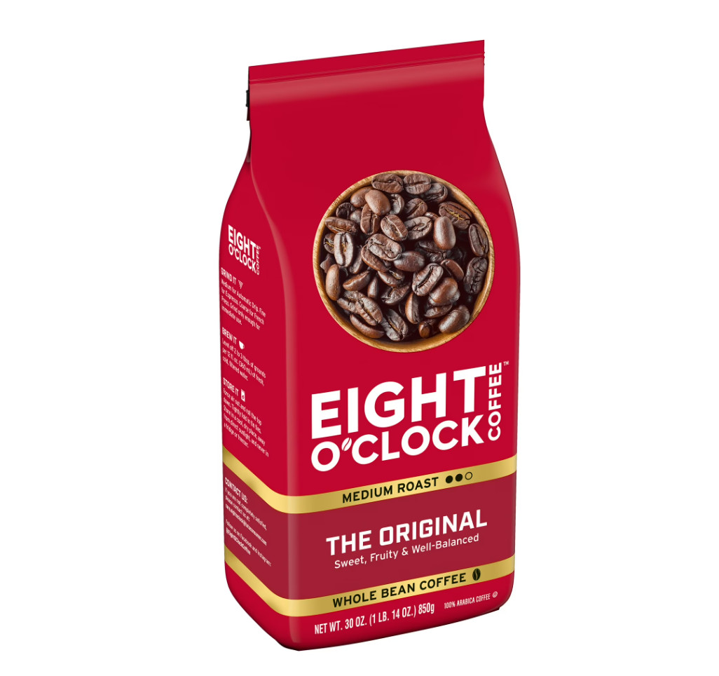 Eight O’Clock The Original, Medium Roast, Whole Bean Coffee 30 oz