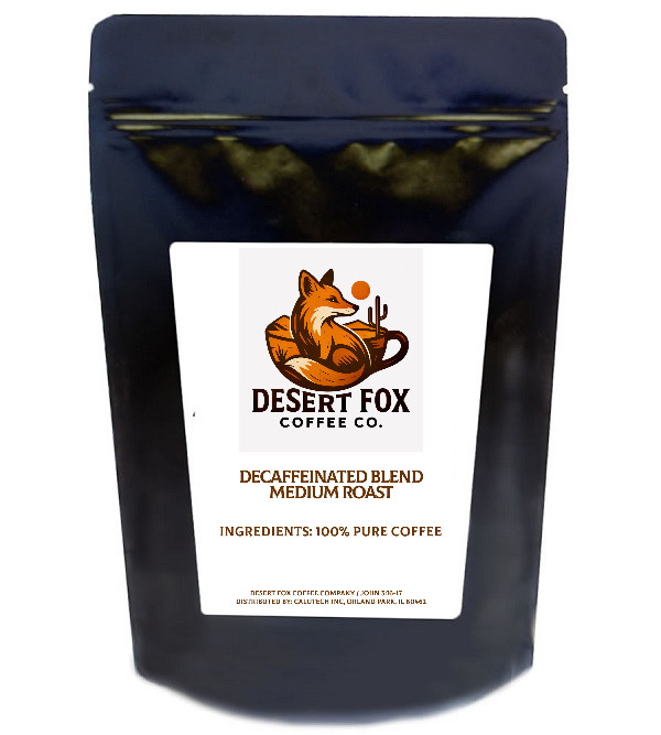 Decaffeinated | Medium Specialty Decaf Roast | Fresh Roasted | Desert Fox Coffee