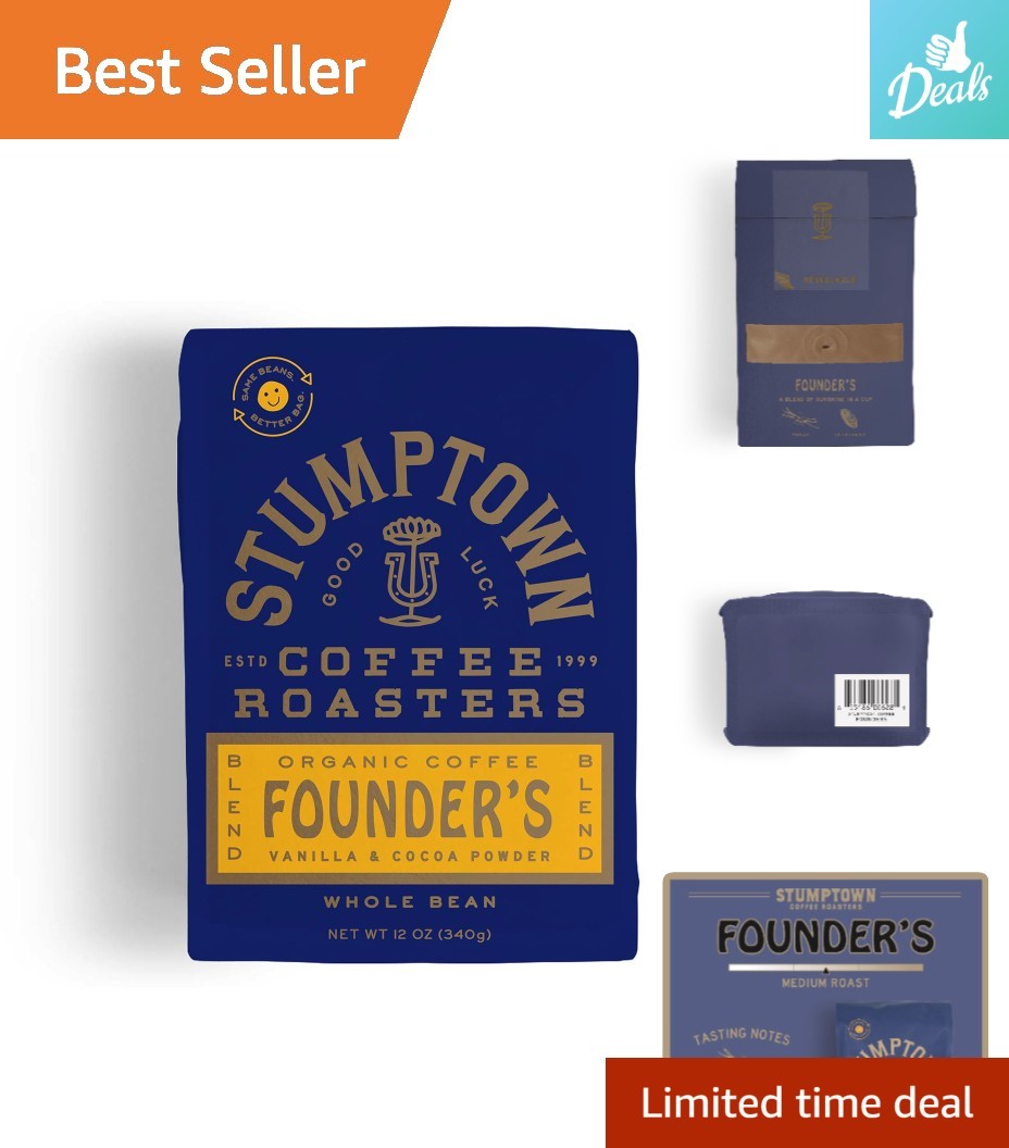 Explore 12 Oz of Stumptown Founder’s Blend – Organic Coffee with Cocoa & Vanilla