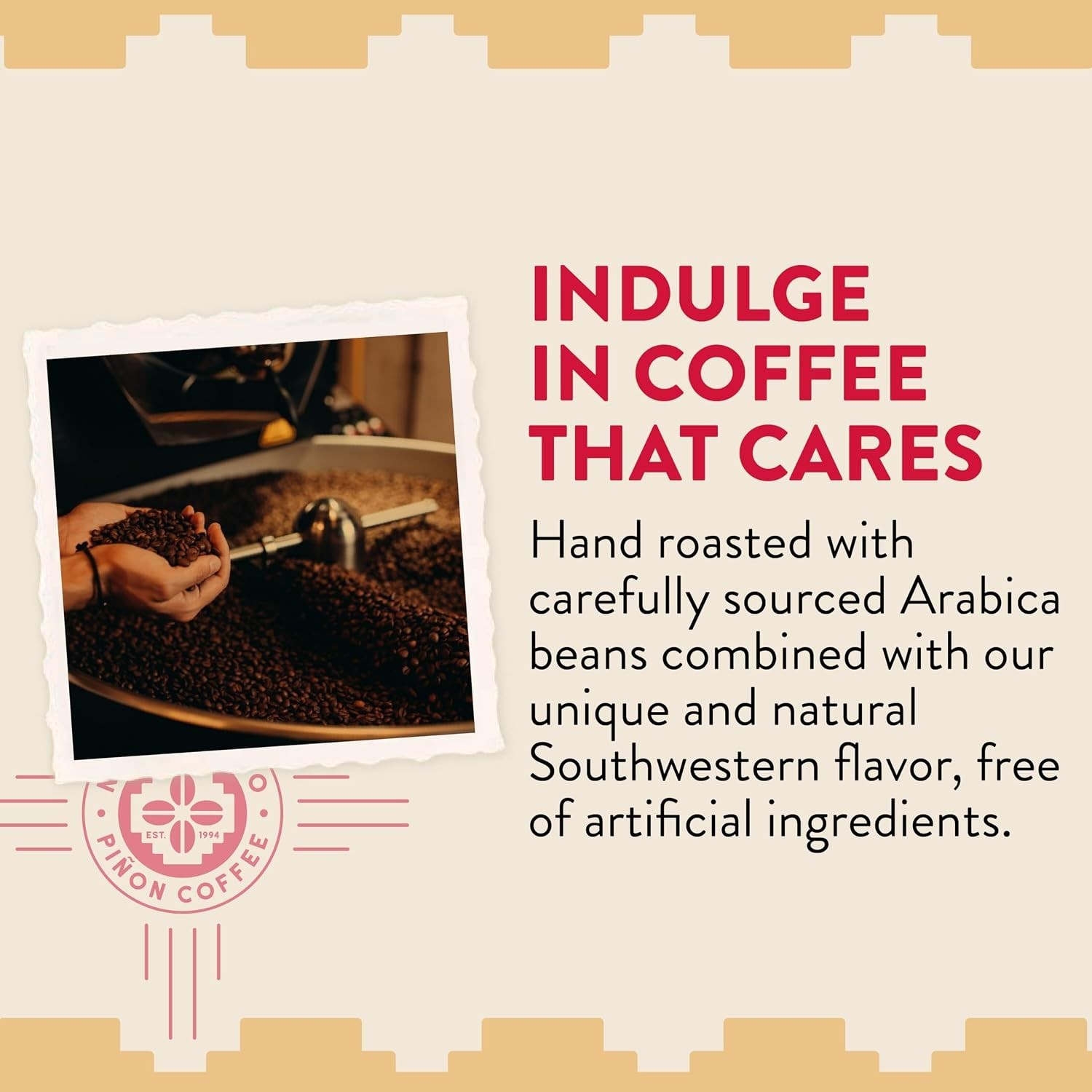 Mexico Piñon Coffee Naturally Flavored Coffee (Traditional Piñon Whole Bean, 5