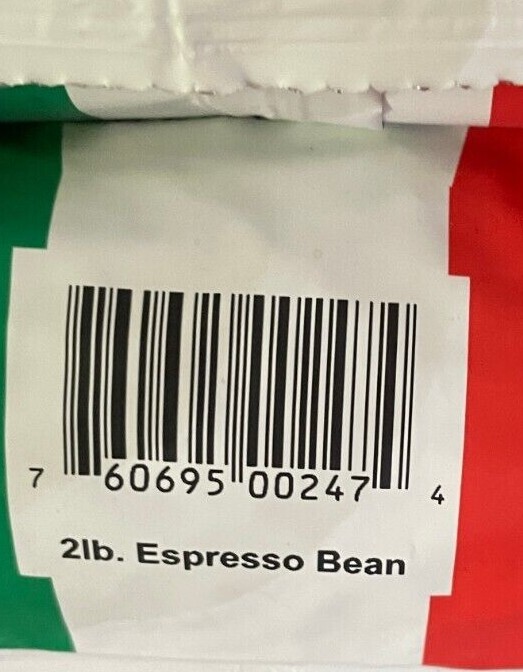 Supremo Italiano – Cafe Espresso – Whole Bean Coffee – 2 lb.