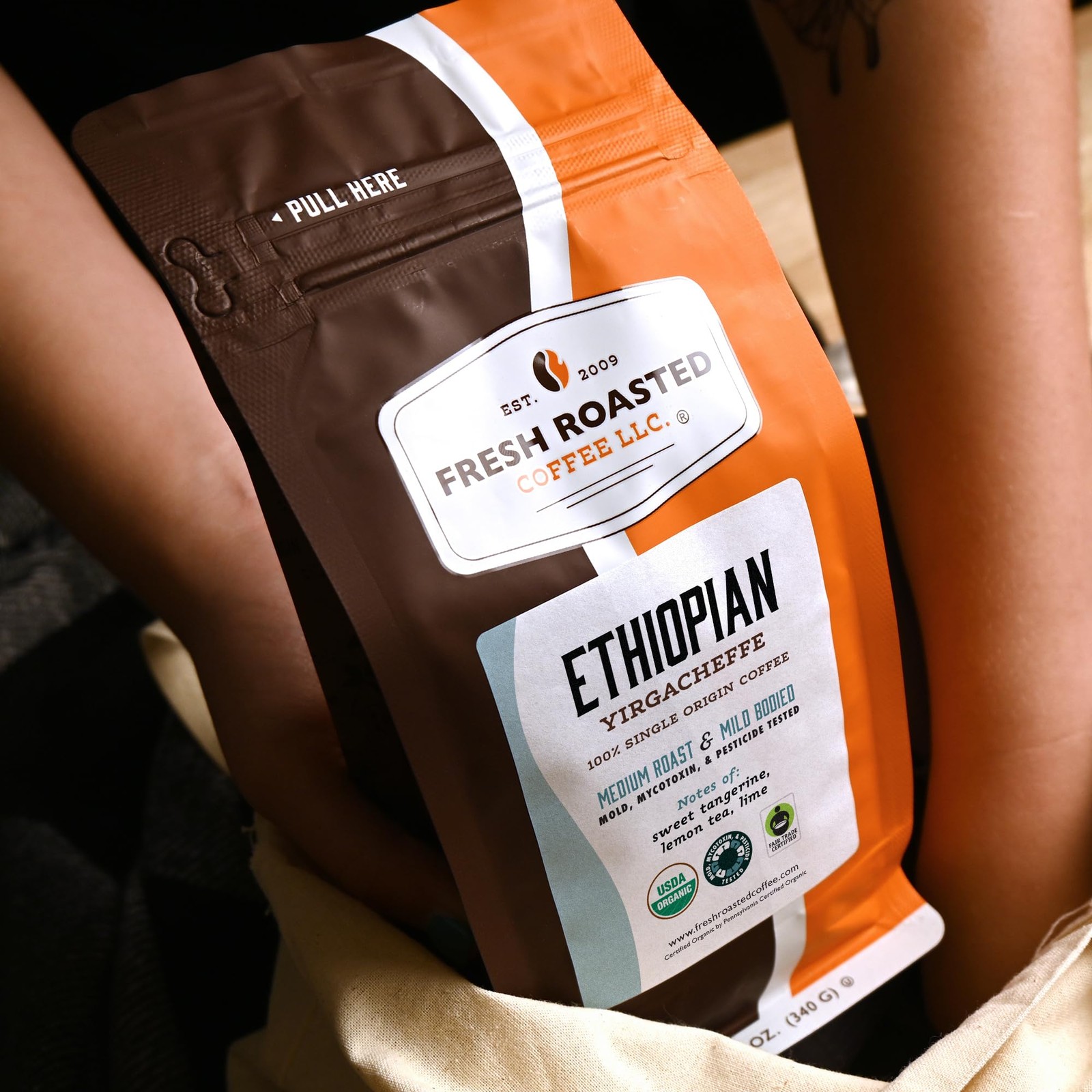 , Organic Ethiopian Yirgacheffe | USDA Organic, Kosher, 3rd Party Tested for …