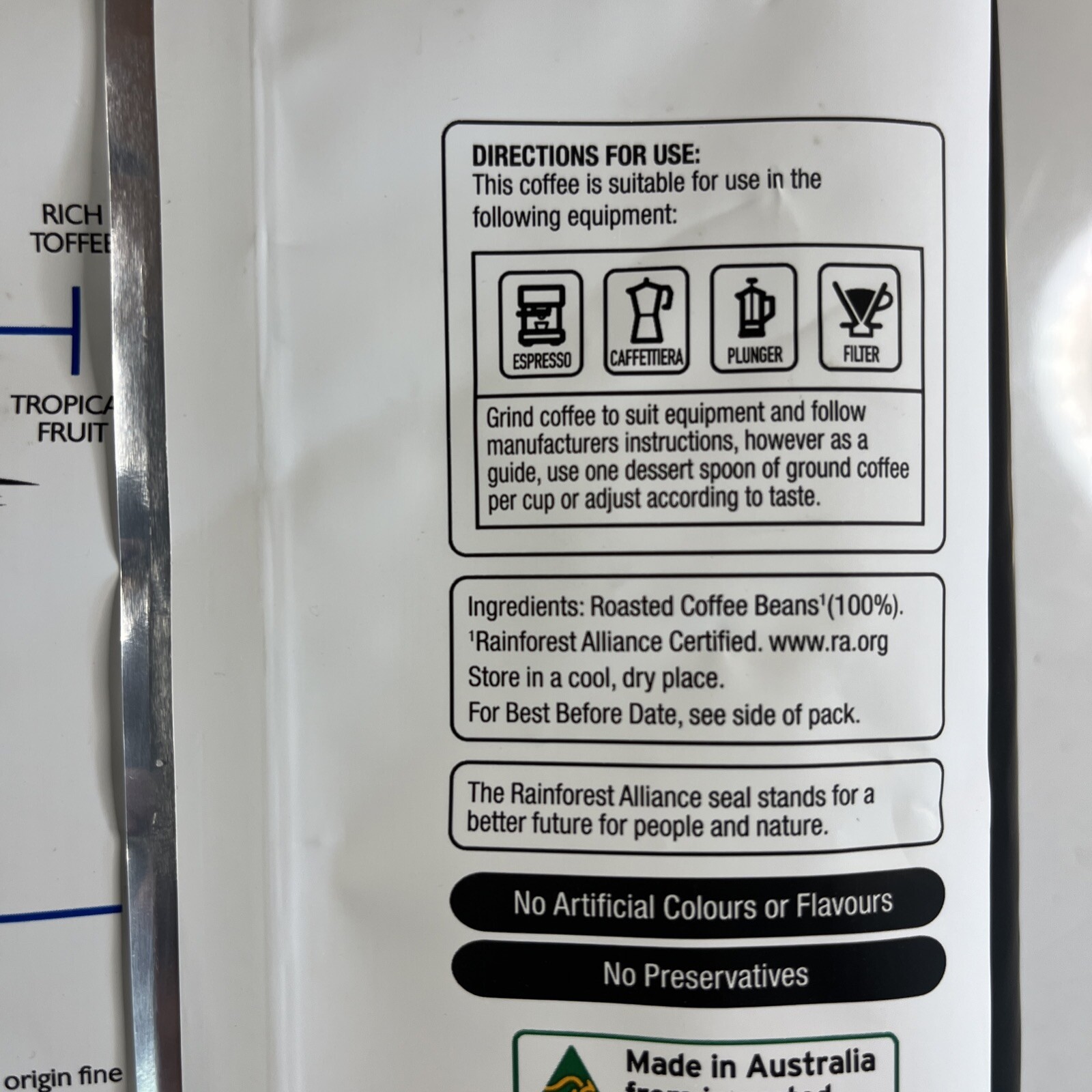 Lazzio Coffee Beans Medium Roast 1KG Whole Beans Aldi Lazio Award Winning Aus