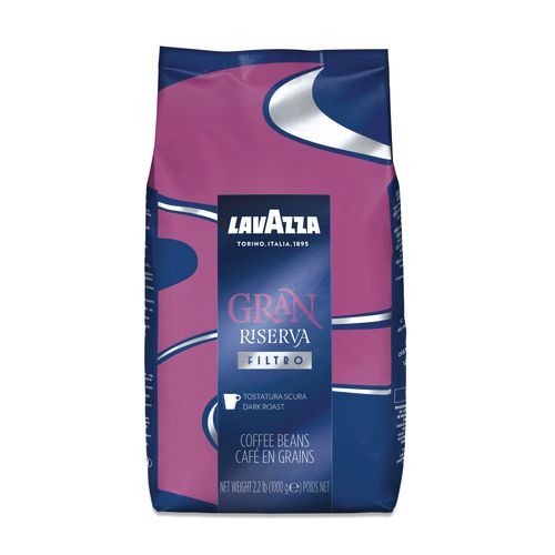 Lavazza Gran Riserva Whole Bean Coffee, Dark and Bold, 2.2 lb Bag