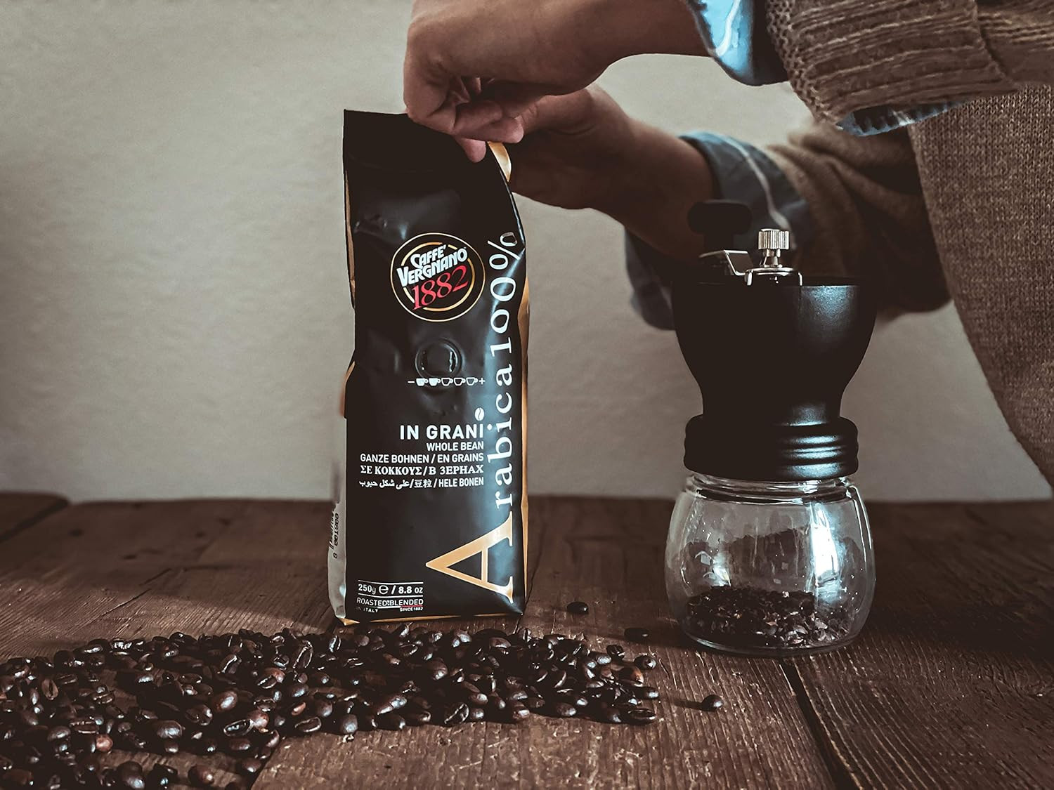 100% Arabica Coffee Beans Medium Roast – 8.8 Oz. – 250G