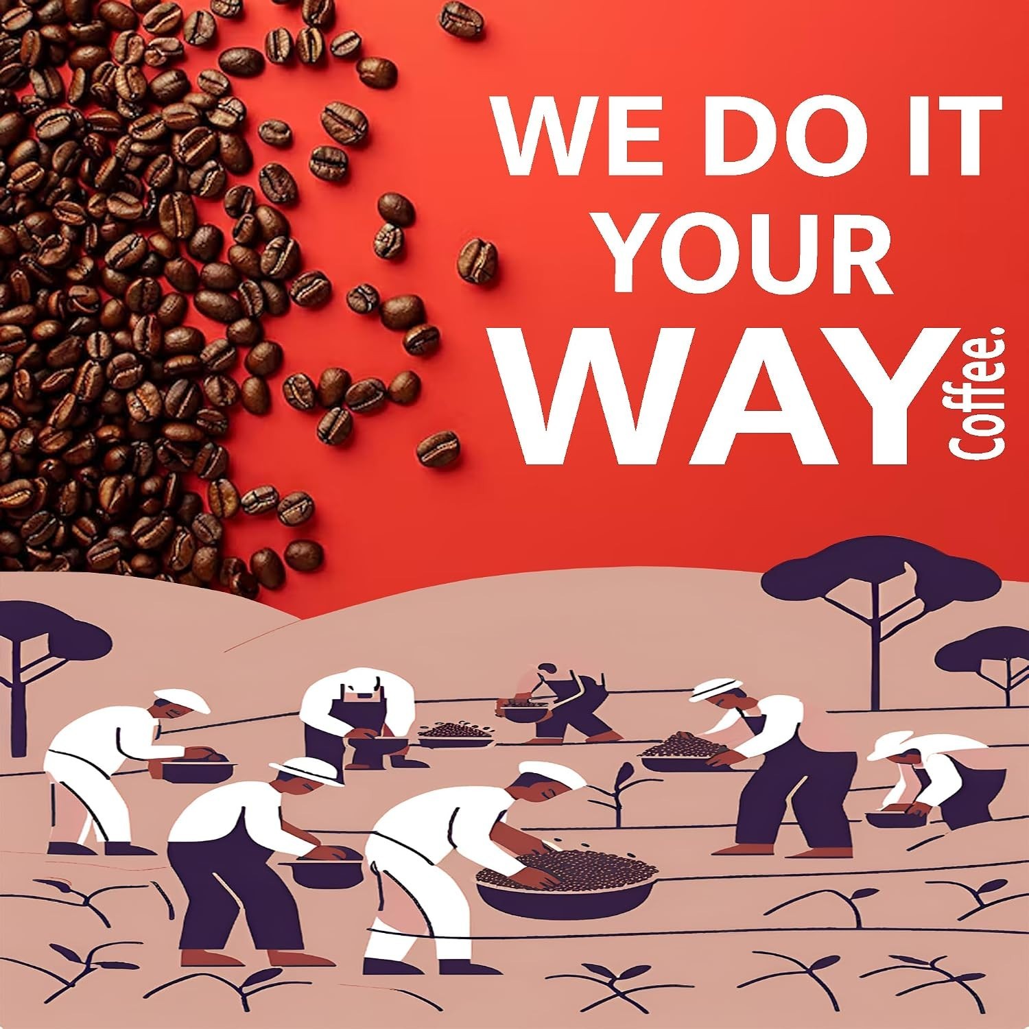 WAY Coffee Medium Roast Whole Bean Coffee – The 12 Oz